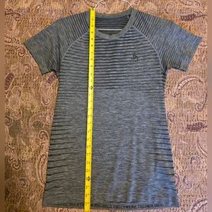 Odlo Athletic Gray Short Sleeve Tee